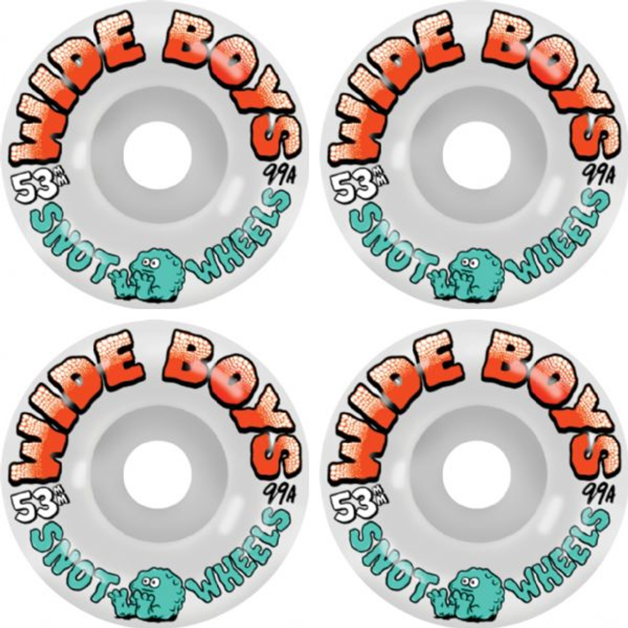 Snot wheels wide boys 54mm 99A スノットウィール Snot Snot Wide Boys 99A Wheels Green - Escapist